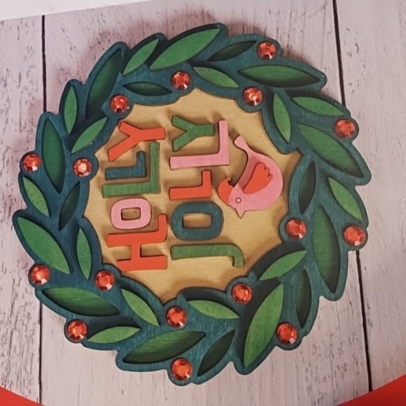 Nwt Brea Reese  56 PC Layered Wood Sign - Picture 3 of 9